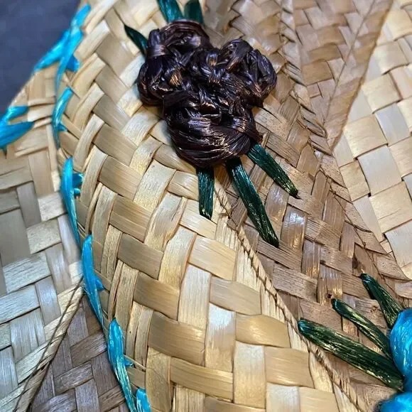 Summer straw handbag  - Picture 5 of 8